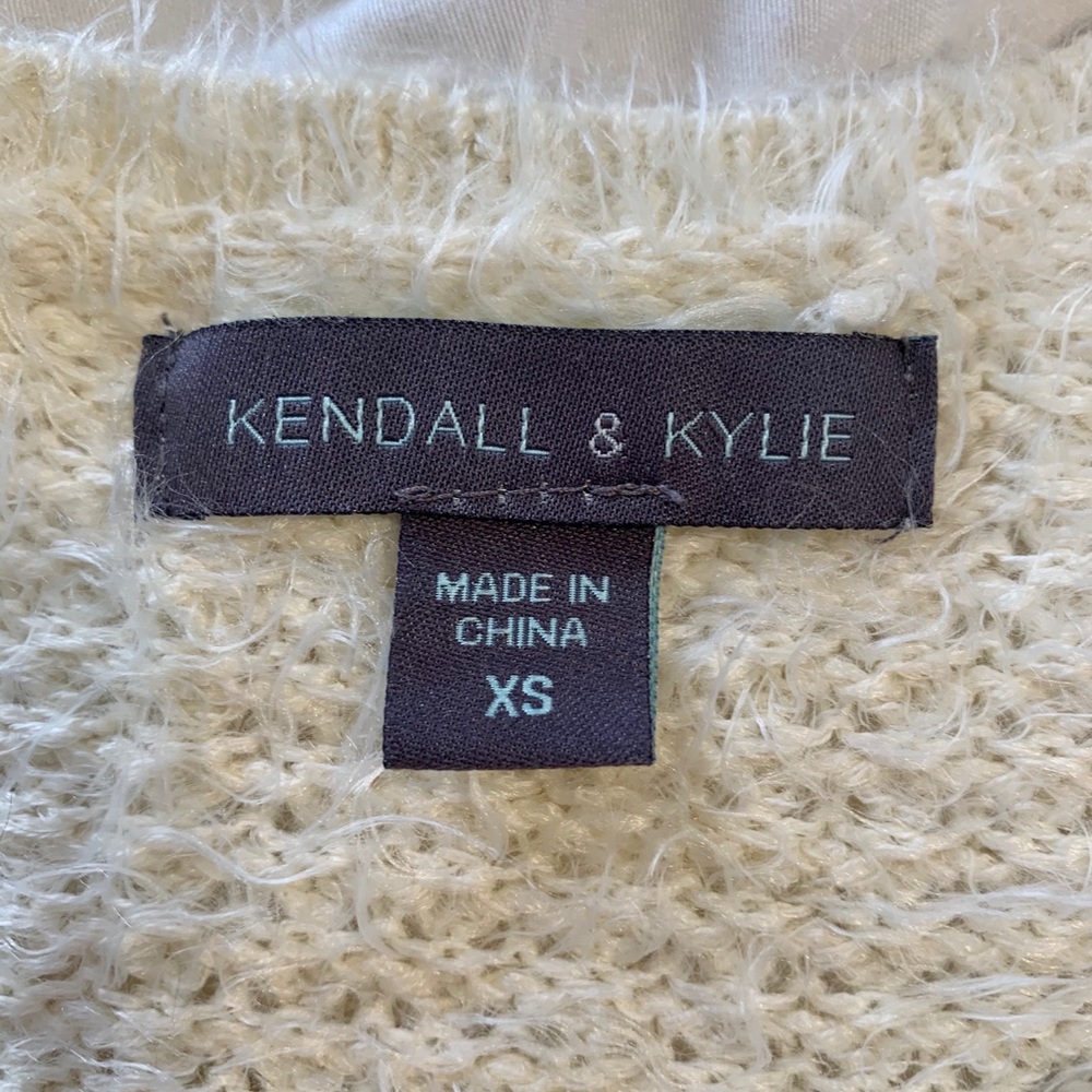 Kendall & Kylie Cropped Sweater Sz XS - Picture 2 of 4